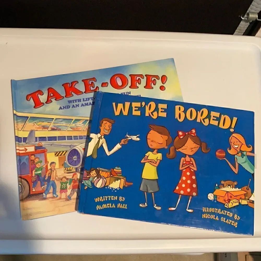 Hard back 3D kids books